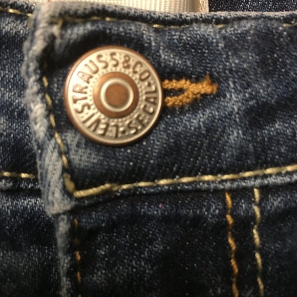 LEVI'S 710 Super Skinny Embellished Jeans | 2T - Picture 7 of 13